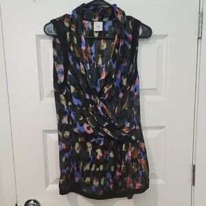 CAbi Multicolor Sleeveless Top